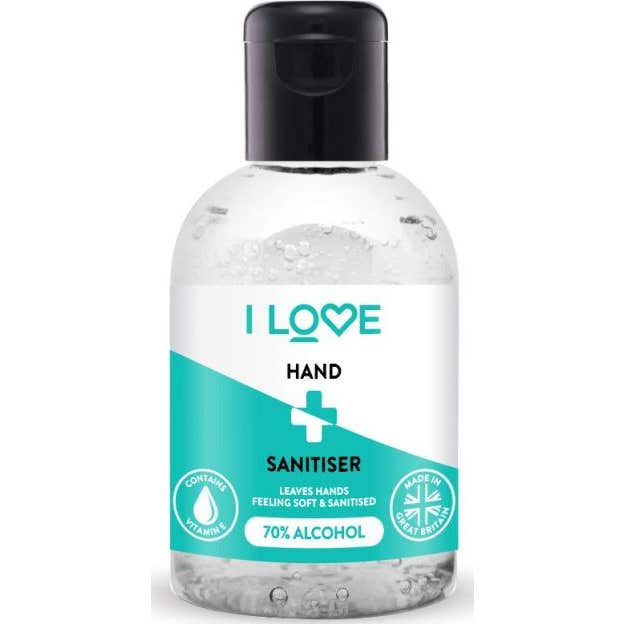 I Love Gel Higienizante Manos 70% Alcohol 100 ml