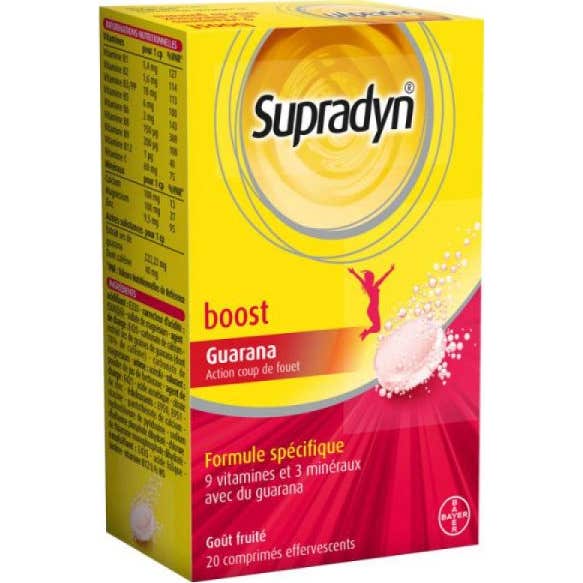 Supradyn Boost Efervescente 20comp