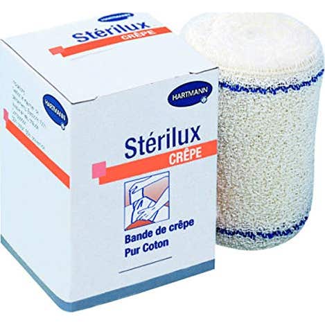 Cuna de Crepe Sterilux Bde 10 cmx4 M