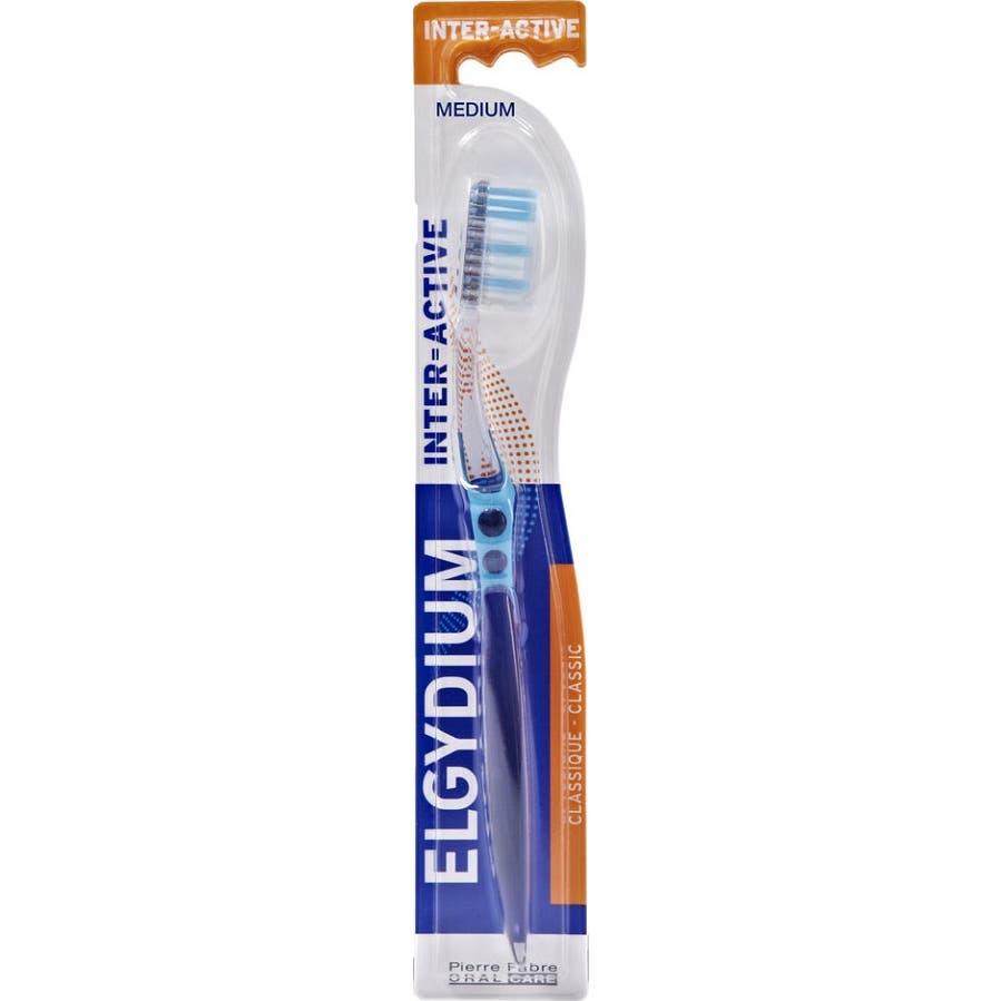 Elgydium Inter-Active Cepillo de Dientes Medio 1ud