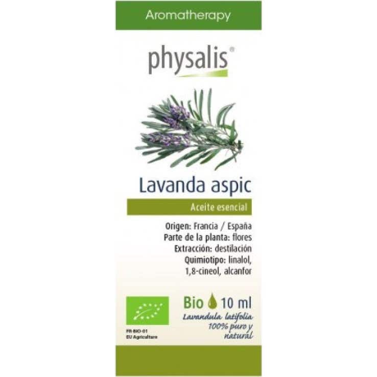 Physalis Aceite Esencial de Lavanda Spica Bio 10 ml