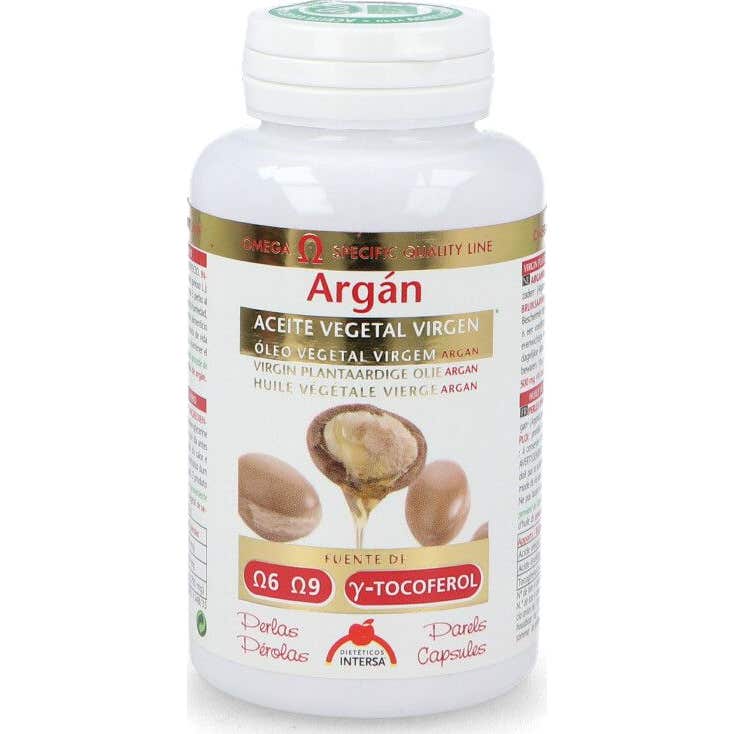 Intersa 3 X Perlas Aceite Vegetal De Argán 80 Perlas - Imagen 2