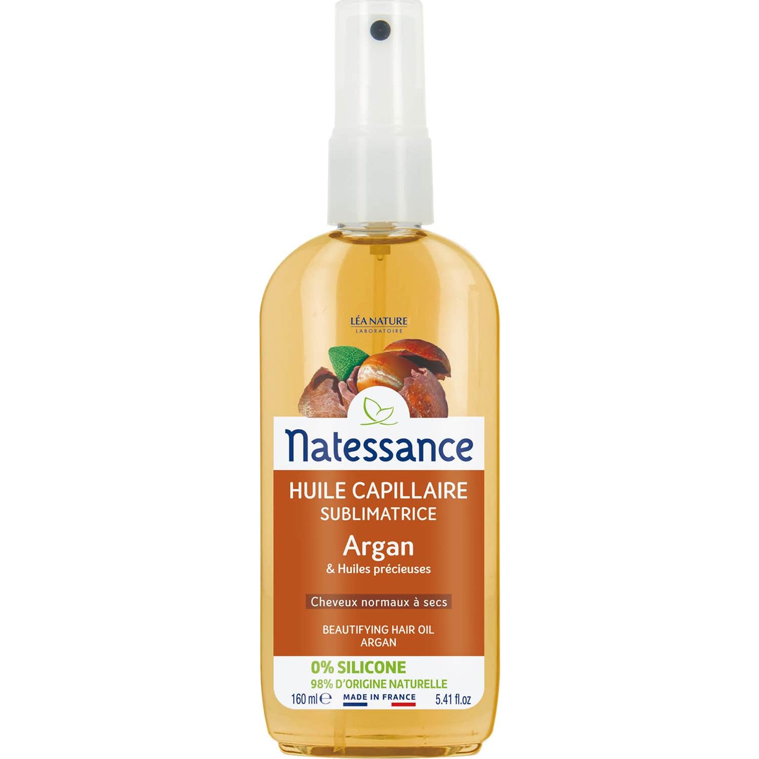 Natessance Aceite Capilar Argán 160ml