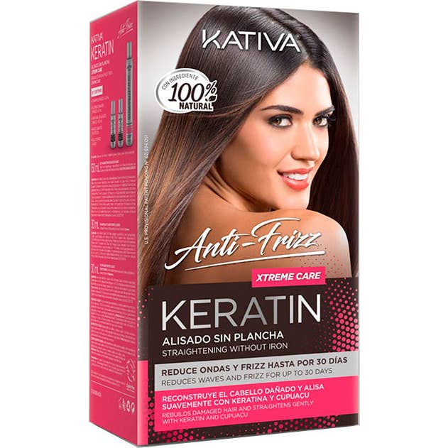 Kativa Keratin Anti-Frizz Alisado Sin Plancha Xtrem Care