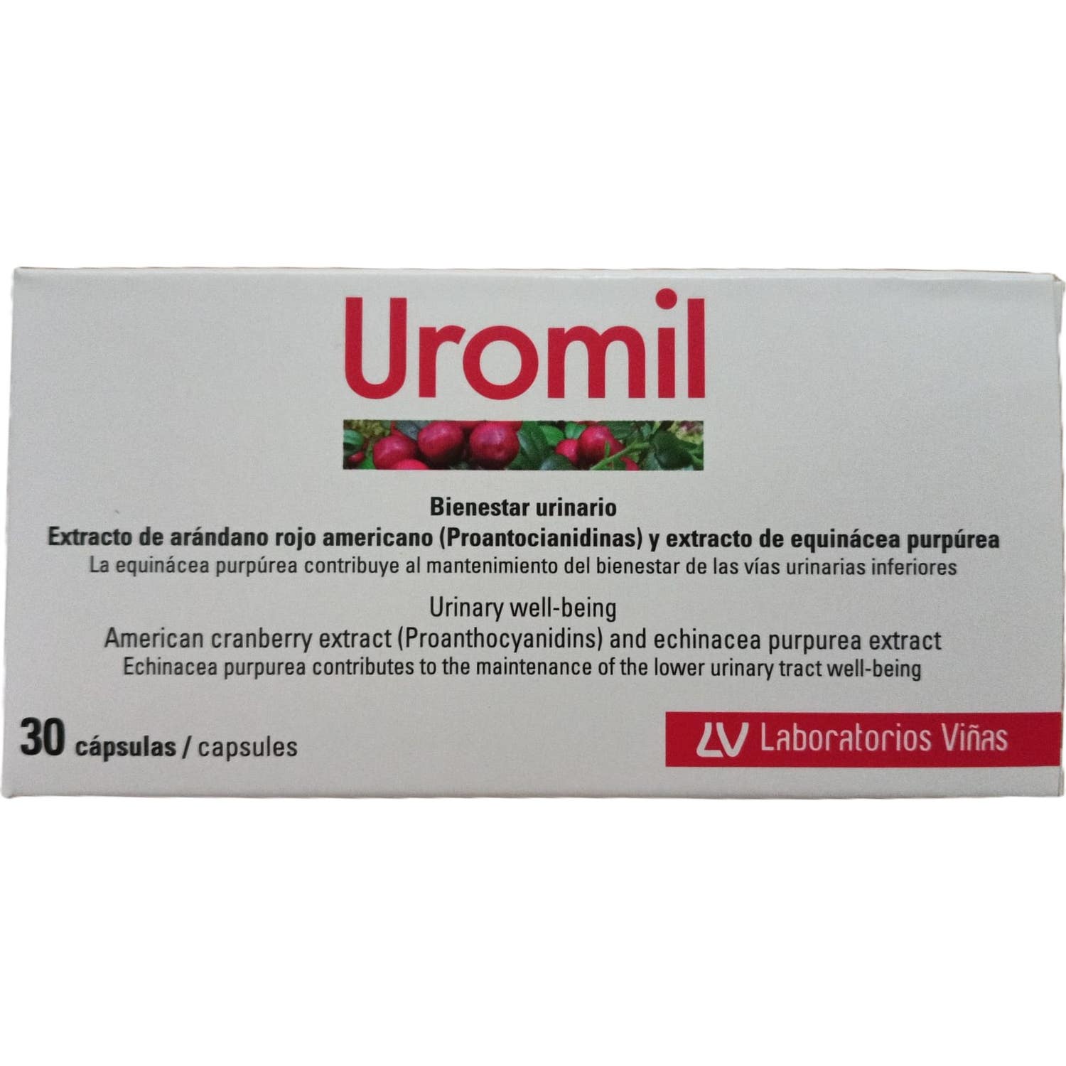 Uromil Mujer Rojo 30 Caps