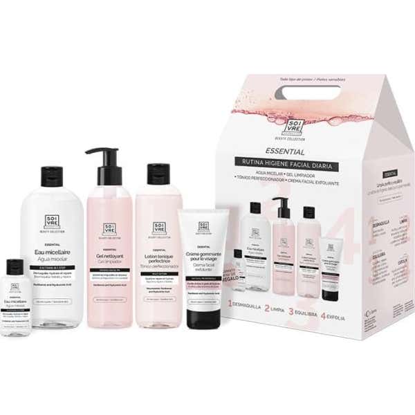 Soivre Essential Rutina Higiene Facial Diaria Set