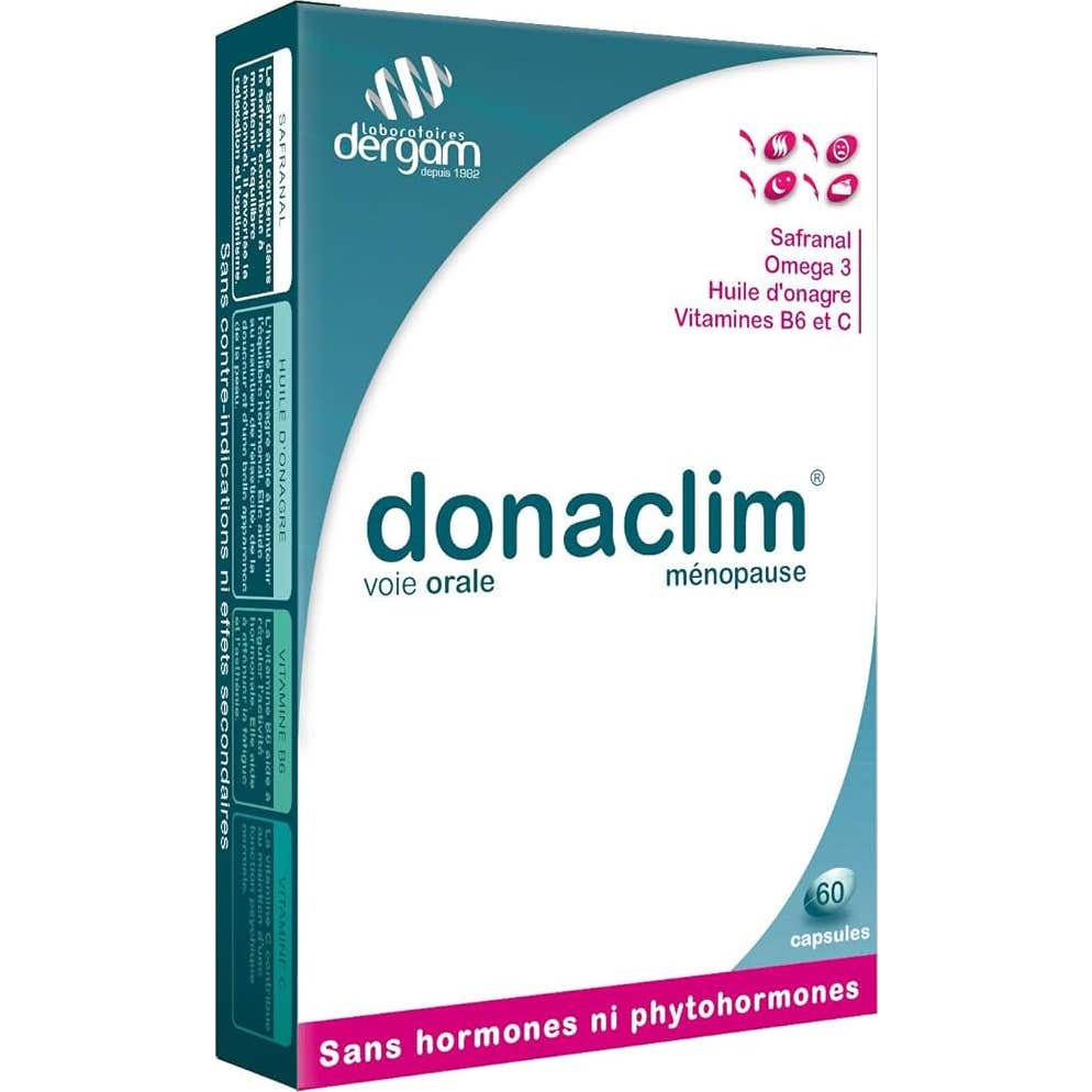 Dergam Donaclim Mnopause 180 cápsulas