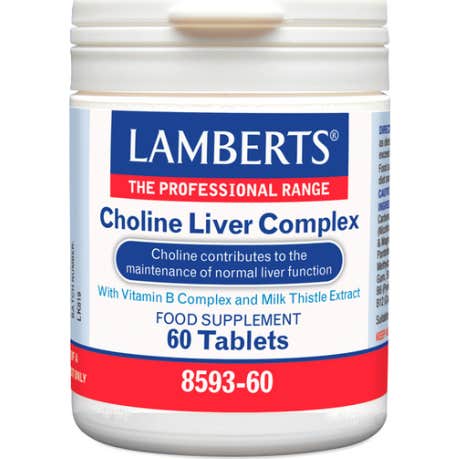 Lamberts Choline Liver Complex 60 Comprimidos