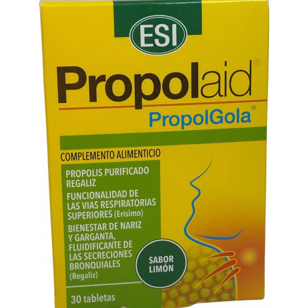 ESI Propolaid PropolGola Limón 30 Tabletas