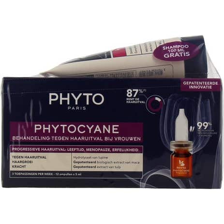 Phyto Phytocyane Pack Tratamiento Anticaída Progresiva Mujer