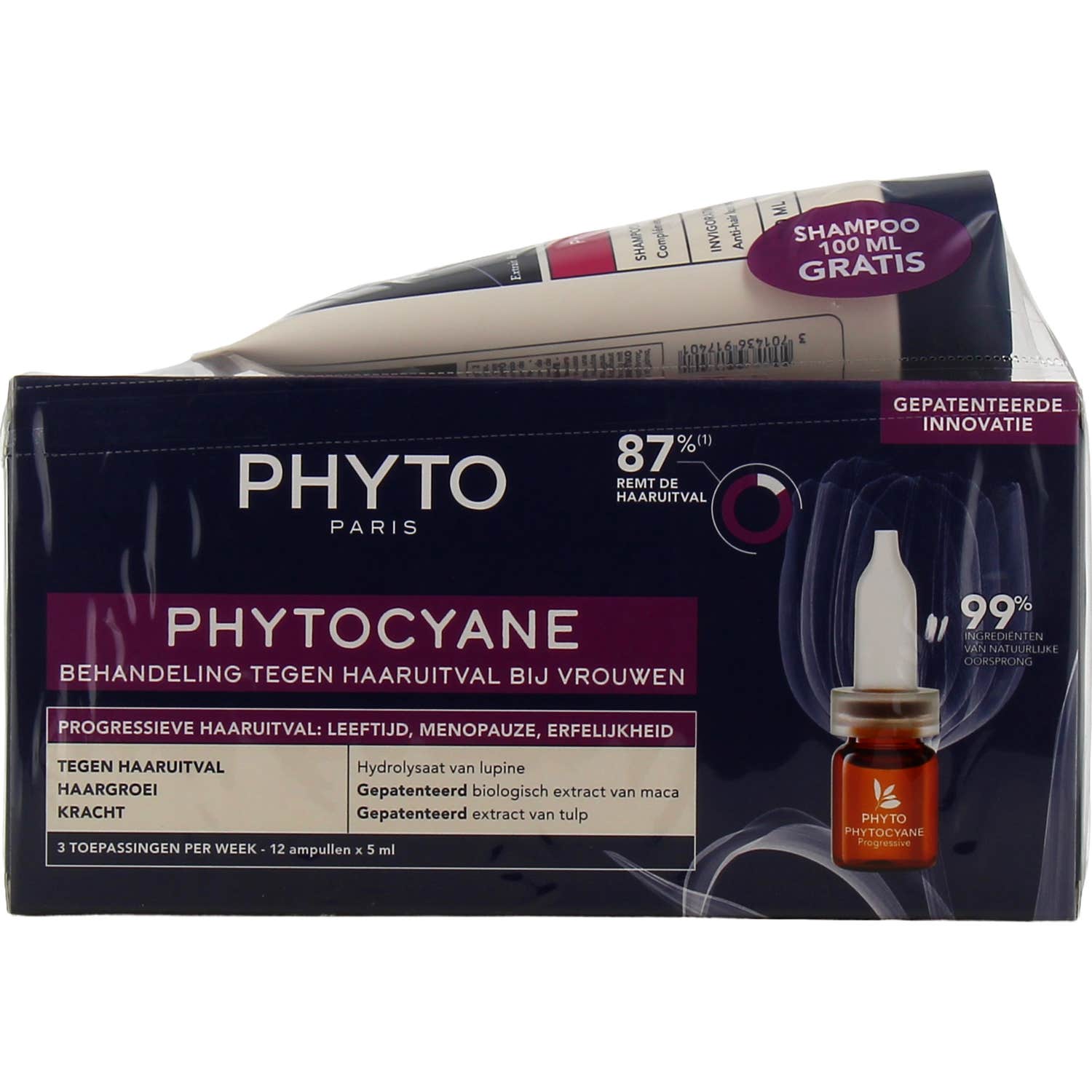 Phyto Phytocyane Pack Tratamiento Anticaída Progresiva Mujer