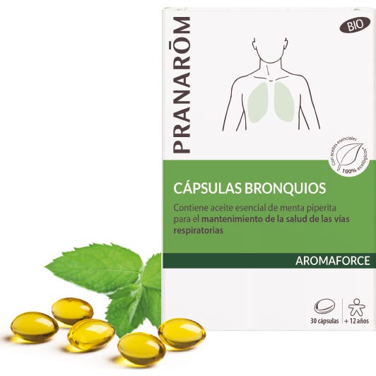 Pranarom Cápsulas Bronquios Bio 30 Cápsulas - Imagen 3