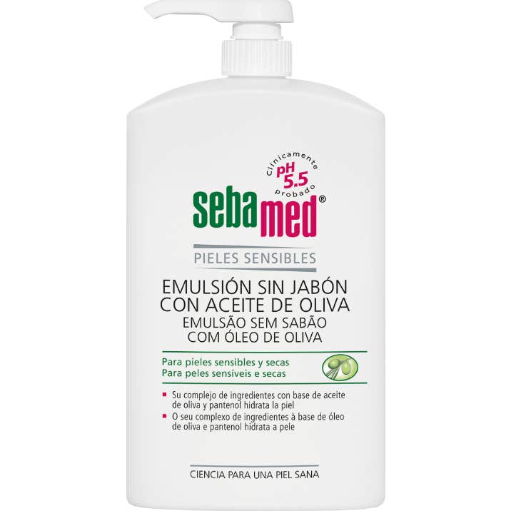 Sebamed Emulsión Sin Jabón Aceite de Oliva 1000ml