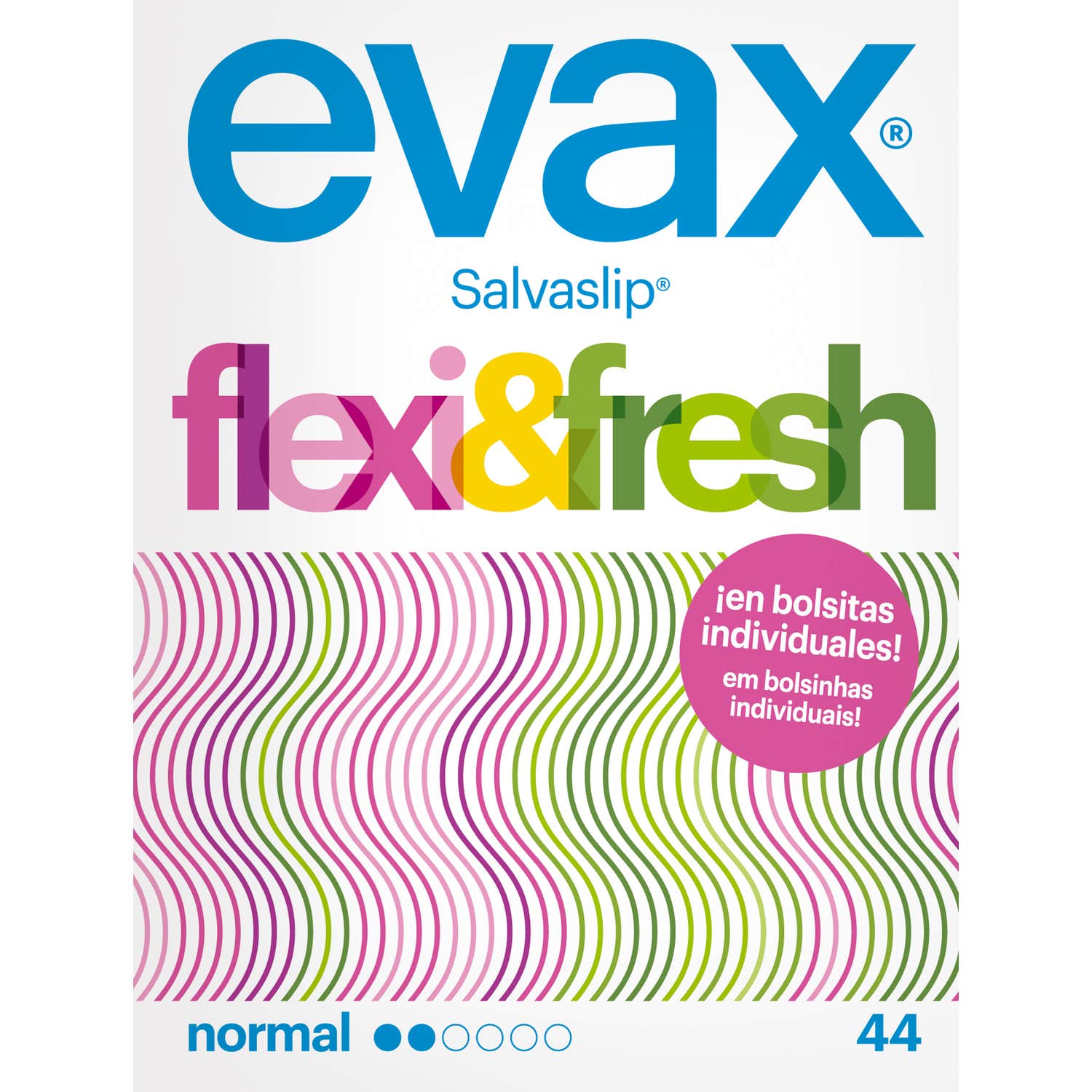Evax Salvaslip Flexi&Fresh normal 44uds