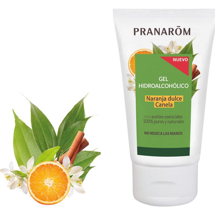 Pranarôm Gel Hidroalcohólico Naranja Dulce Canela 50 ml