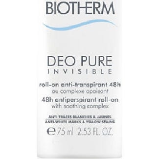 Biotherm Blancas/Amarillas Desodorante Pure Invisible Roll-On 75 Ml