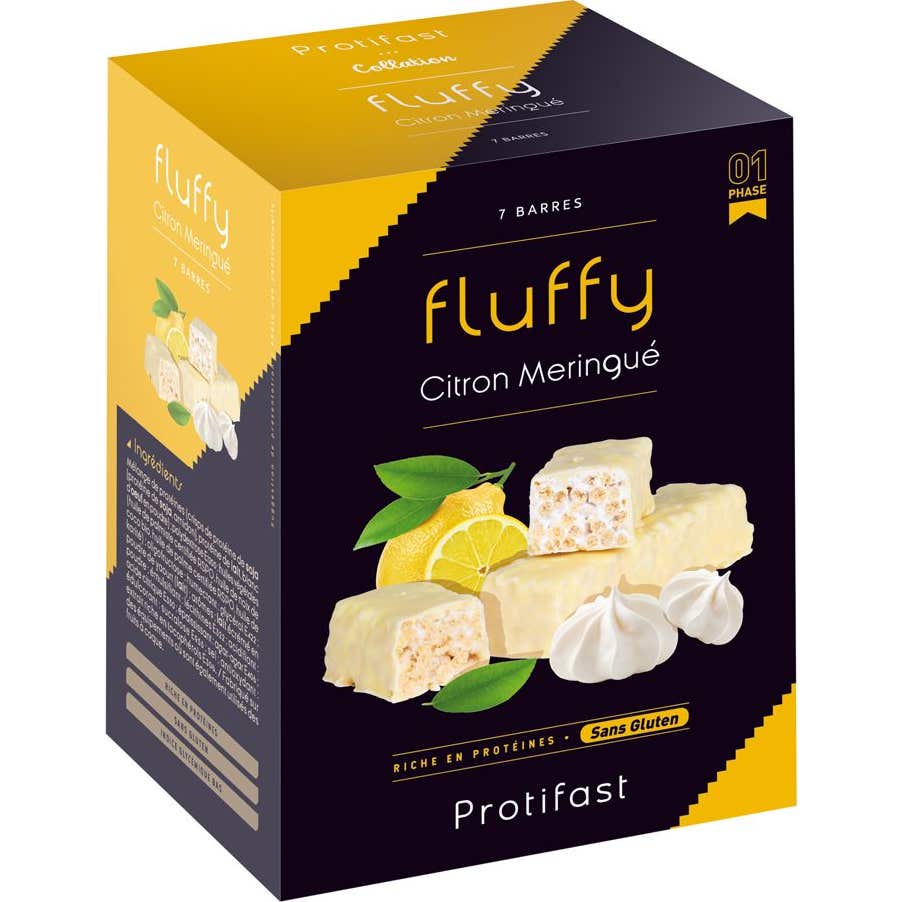 Protifast Fluffy Limón Merengue Barritas 7uds