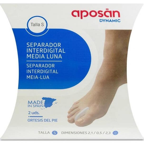 Aposan Separador Interdigital Media Luna T SS 2uds