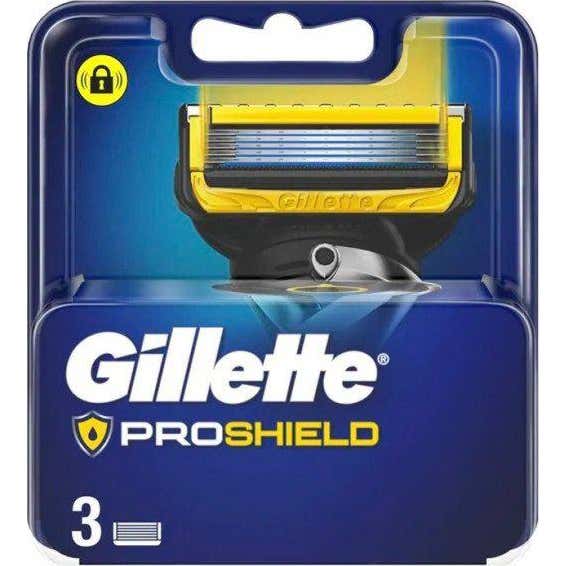 Gillette Recambio Cuchillas de Afeitar Proshield 3uds