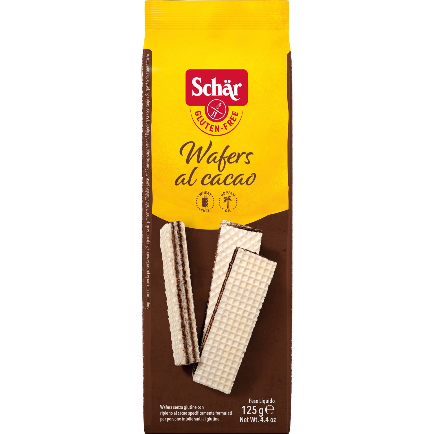 Schar Wafers Al Cacao 125g