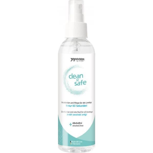 Joydivision Clean Safe Limpiador de Juguetes Spray 200 ml