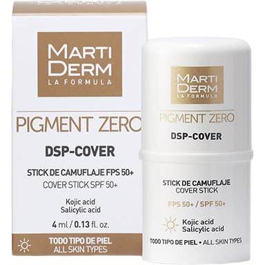 Martiderm® Pigment Zero DSP-Cover Stick de Camuflaje SPF50+ 4ml
