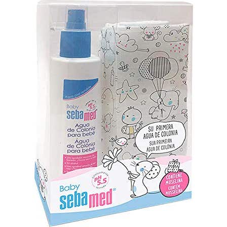 Sebamed Baby Pack Agua de Colonia 250 ml + Muselina