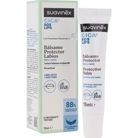 Suavinex Cica+ Sos Lips Bálsamo Labios 15 ml