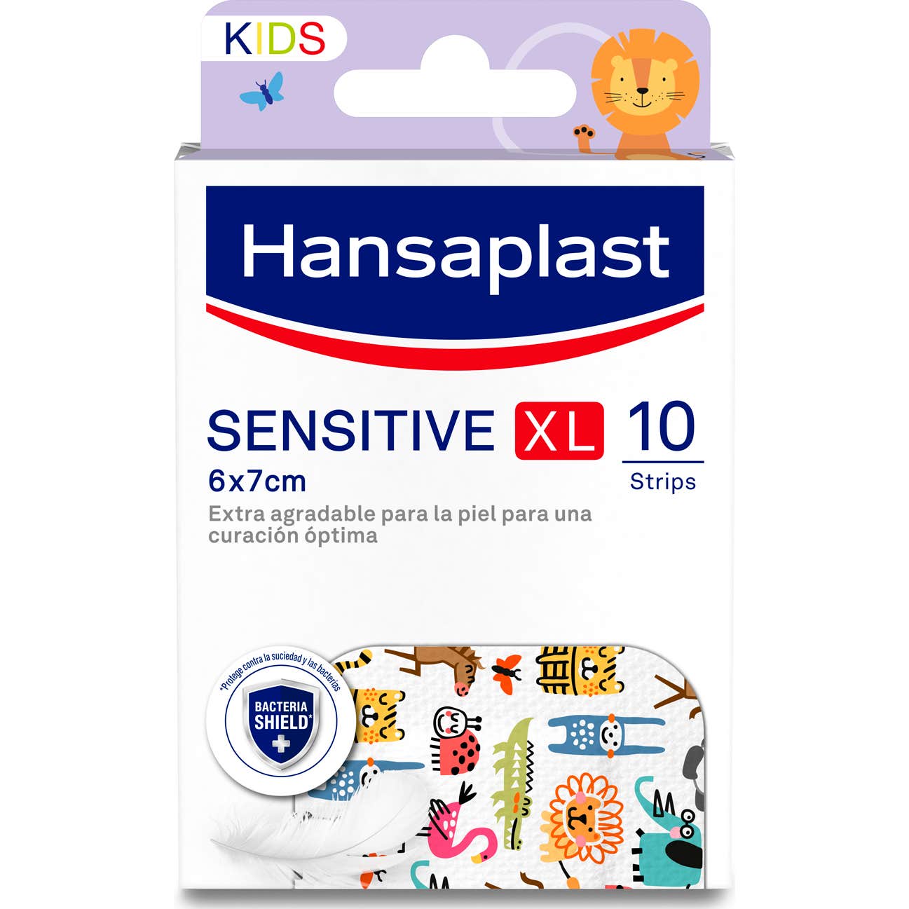 Hansaplast Sensitive XL Kids 10 apósitos