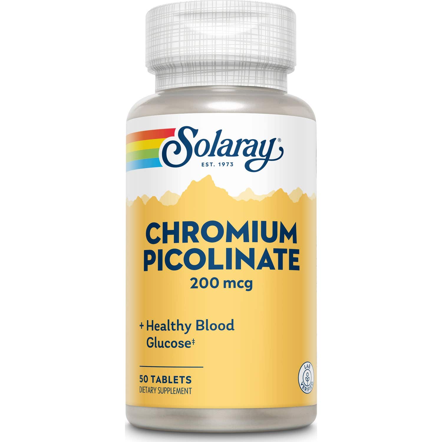 Solaray Chromium Picolinate 200 50 tabletas