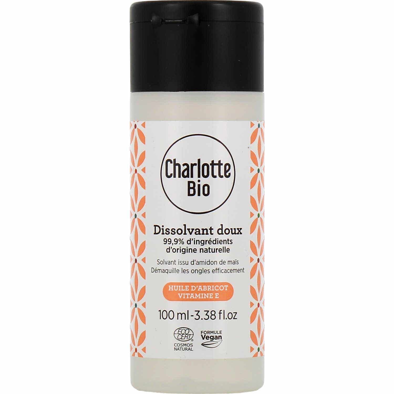 Charlotte Bio Gentle Quitaesmalte Sin Acetona 100ml