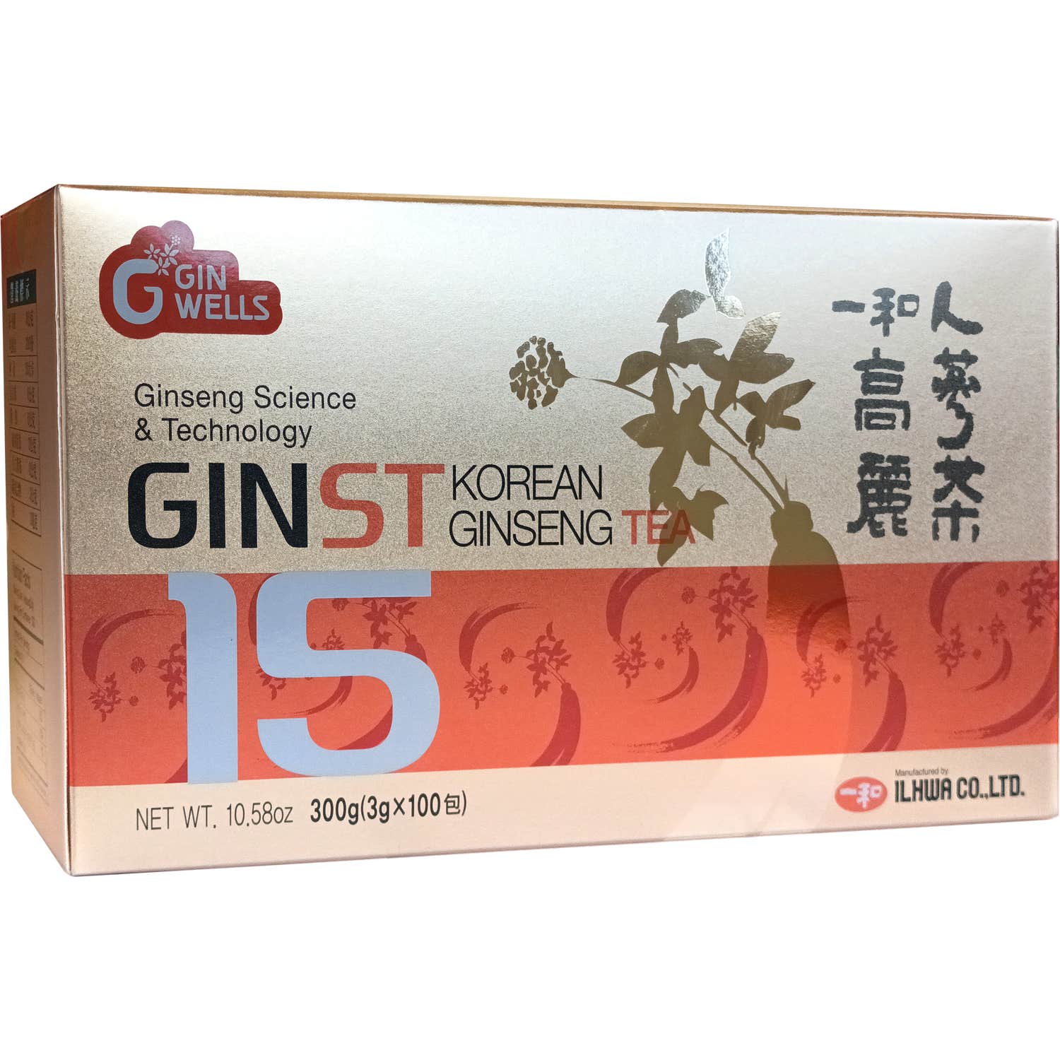 Tongil Ginst15 Té Ginseng Coreano 100sobres