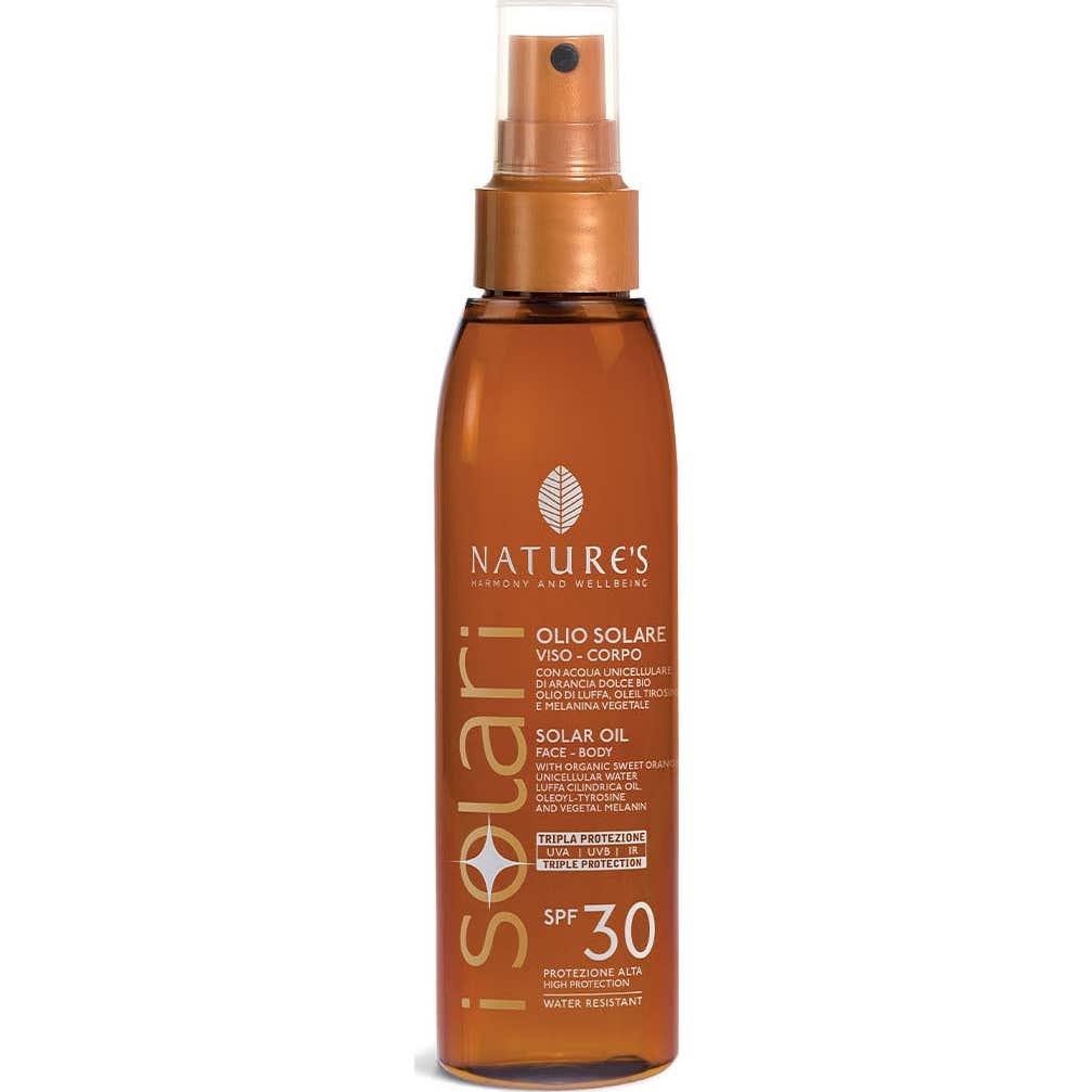 'Nature''s iSolari Sun Oil Face Body SPF30 150ml'