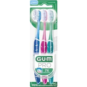 Gum Technique Pro 525 Cepillo Dental Suave 3 uds