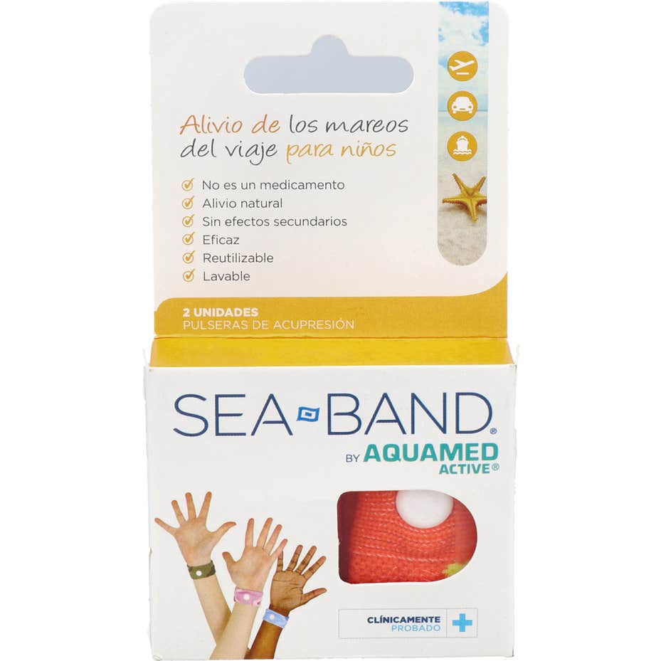 Sea Band Pulsera Antimareo Niños 2uds
