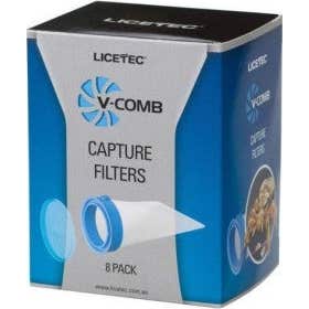 Licetec V-COMB 8 Filtros Desechables Anti-piojos