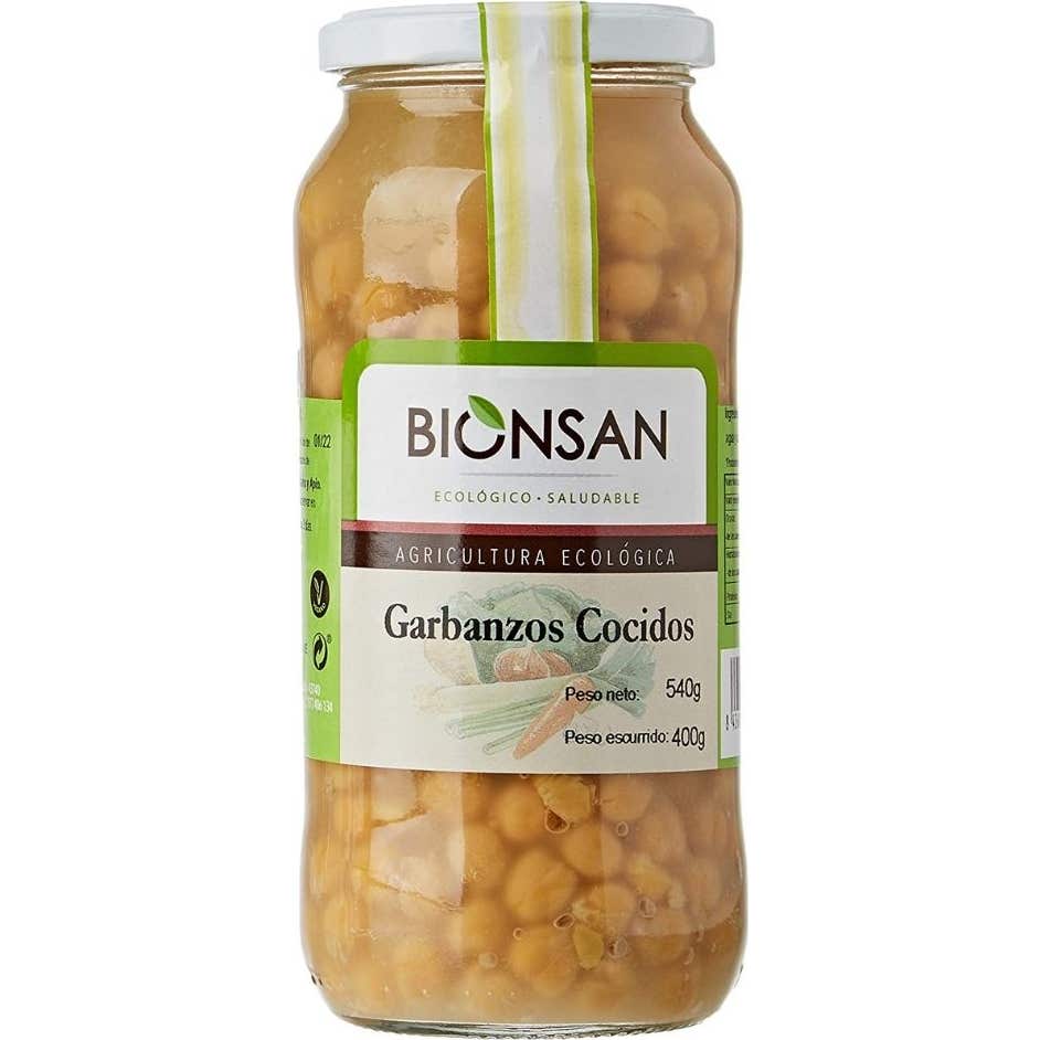 Bionsan Garbanzos Cocidos Eco 400g