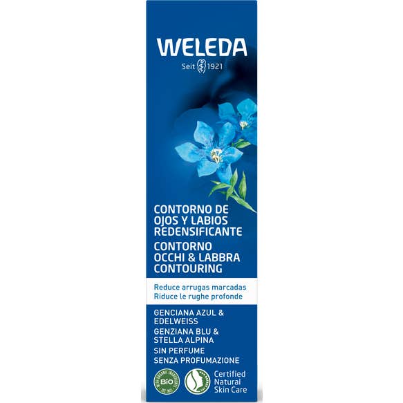 Weleda Contorno de Ojos y Labios Redensificante Genciana Azul y Edelweiss 10ml