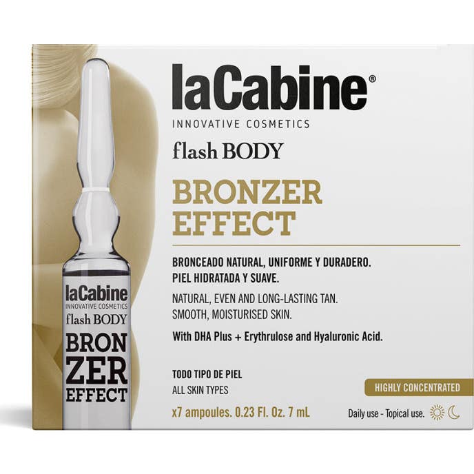 La Cabine Ampollas Corporales Bronzer Effect 7x7 ml