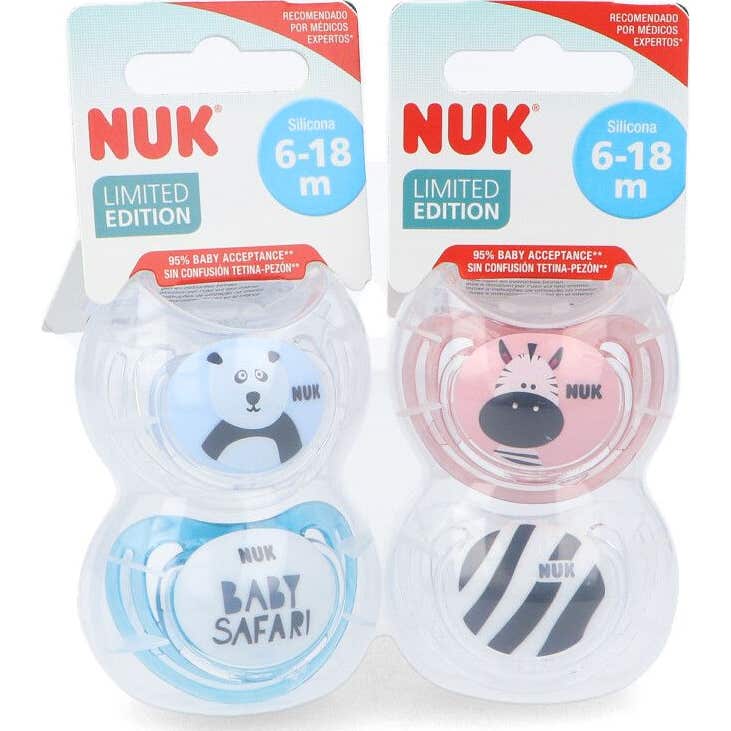 Nuk Chupete Silicona Freestyle Pacifier Baby 6-18 M 2 uds