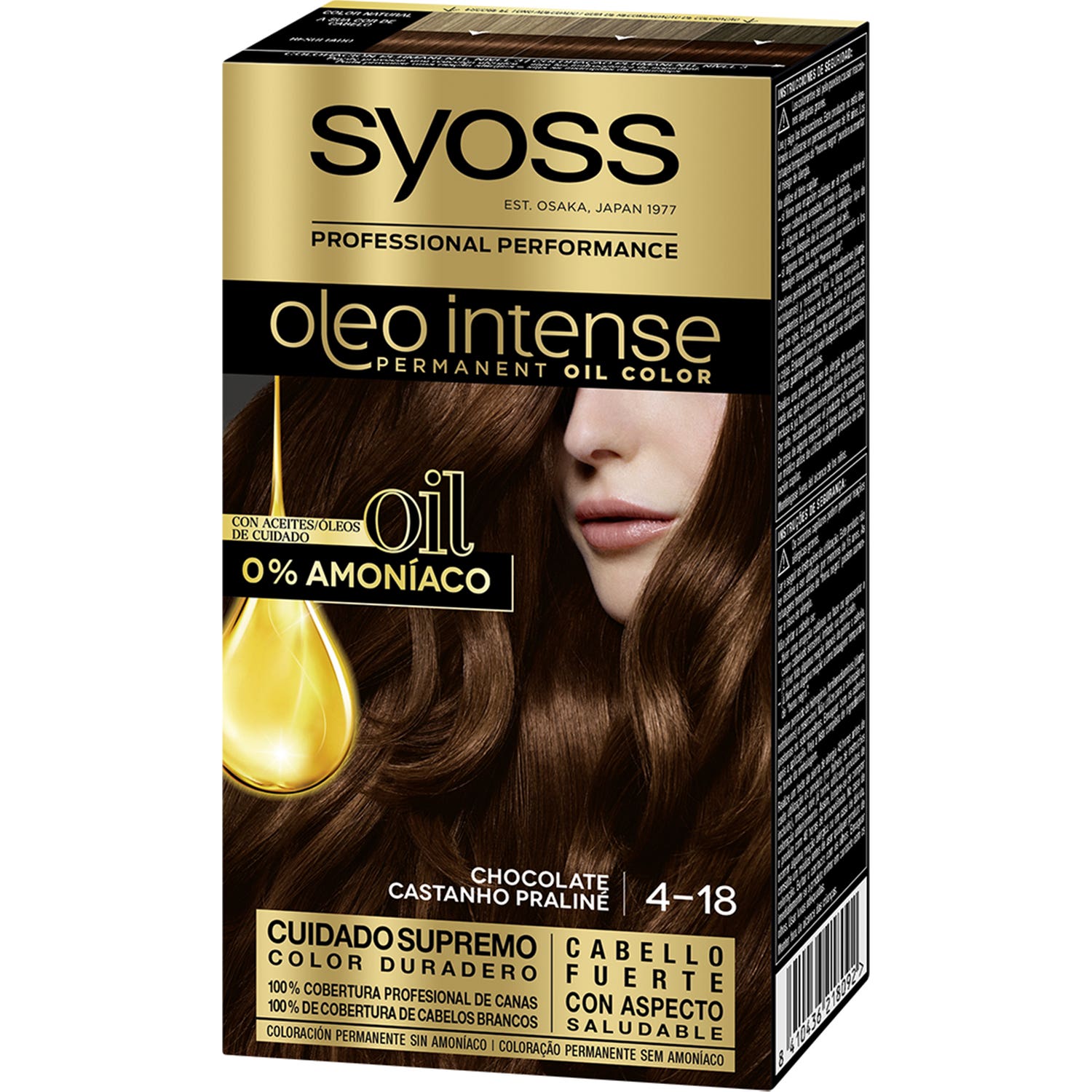 Syoss Oleo Intense N°4.18 Chocolate Pack 5uds