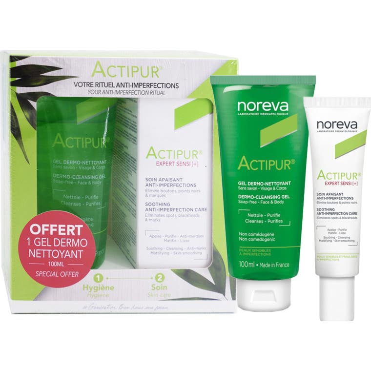 Actipur Set Expert Sensi+ Crema Anti Imperfecciones + gel Espumante 1 ud