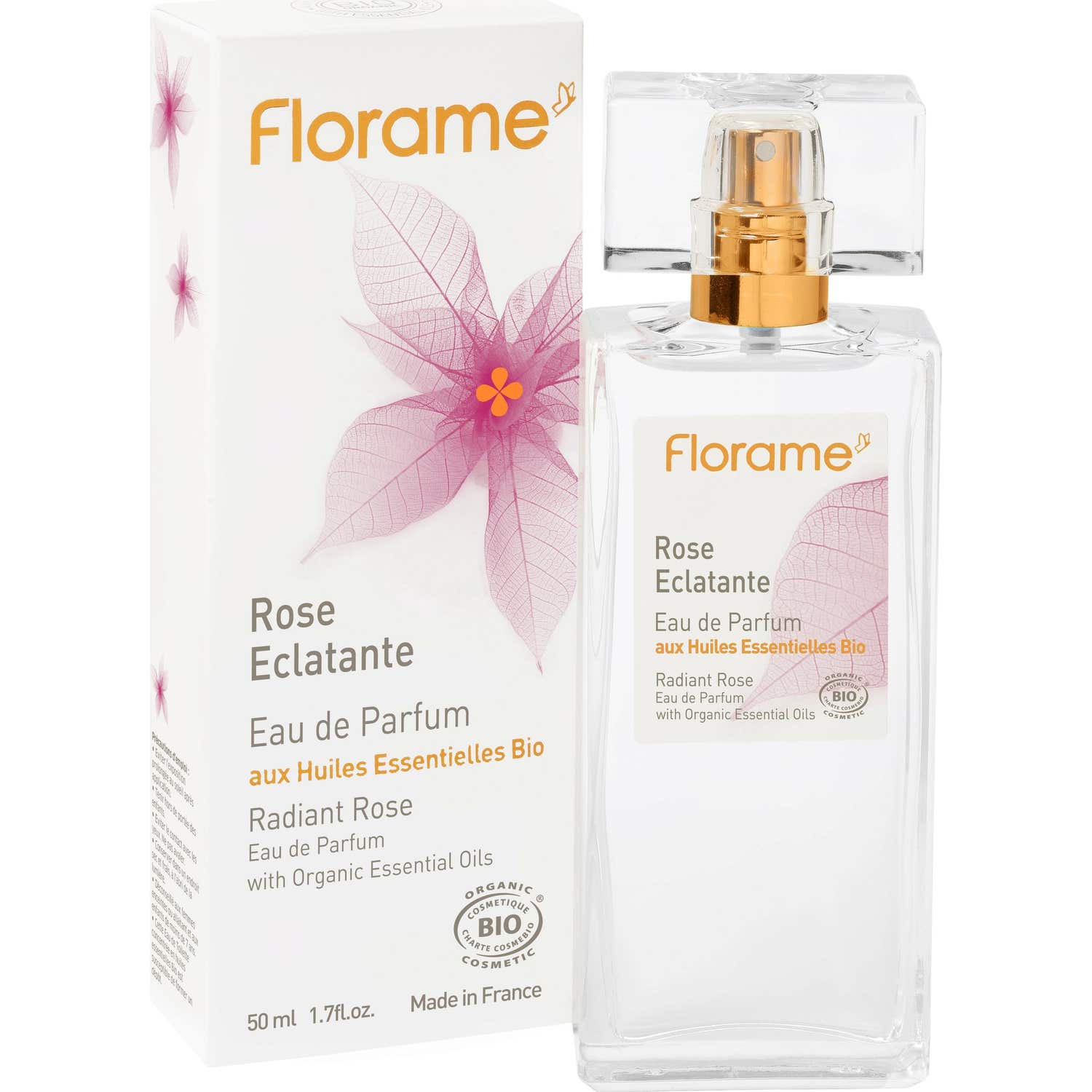 Florame Eau de Parfum Rosa Brillante 50ml
