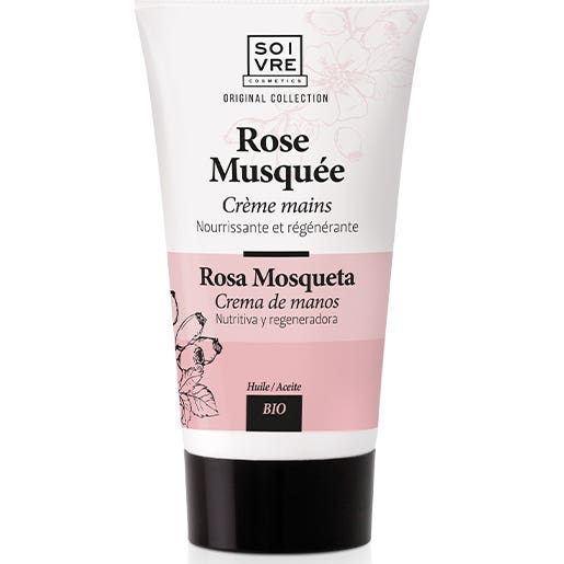 Soivre crema de manos rosa mosqueta 100% pura 50ml