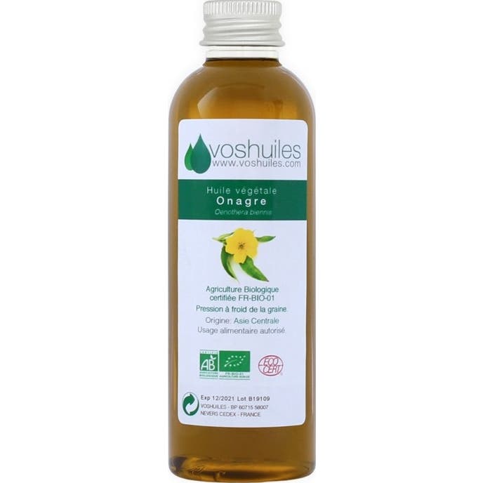 Voshuiles Aceite Vegetal BIO de Onagra 100ml