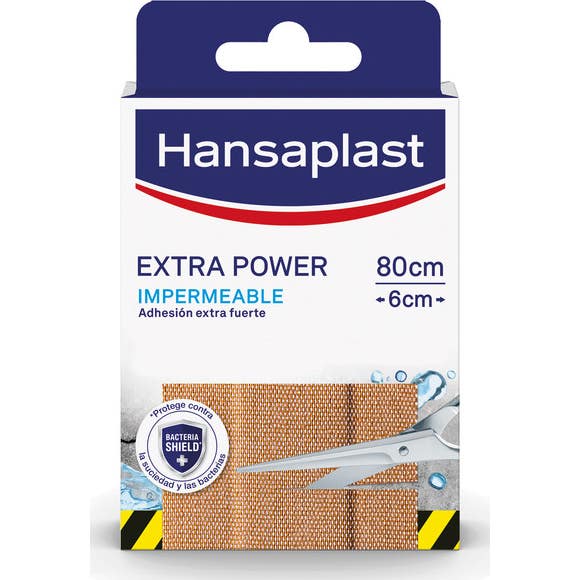 Hansaplast Extra Power Apósito Tira 80x6 cm 1 ud