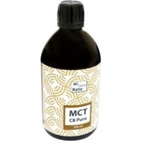 100% Natural Aceite Mct C8 Puro 500ml
