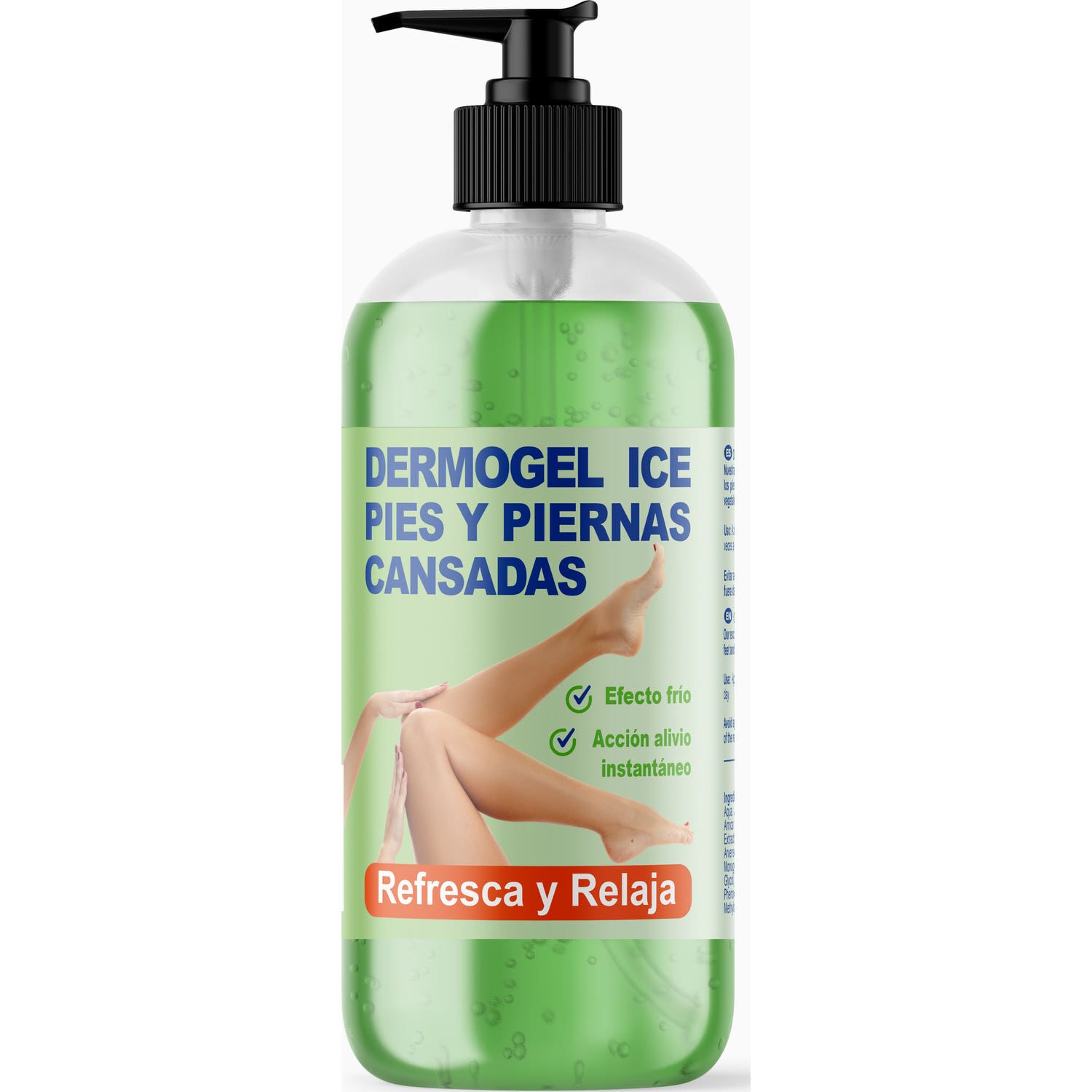 QKnatur Dermo Gel Ice Pies y Piernas Cansadas 500ml