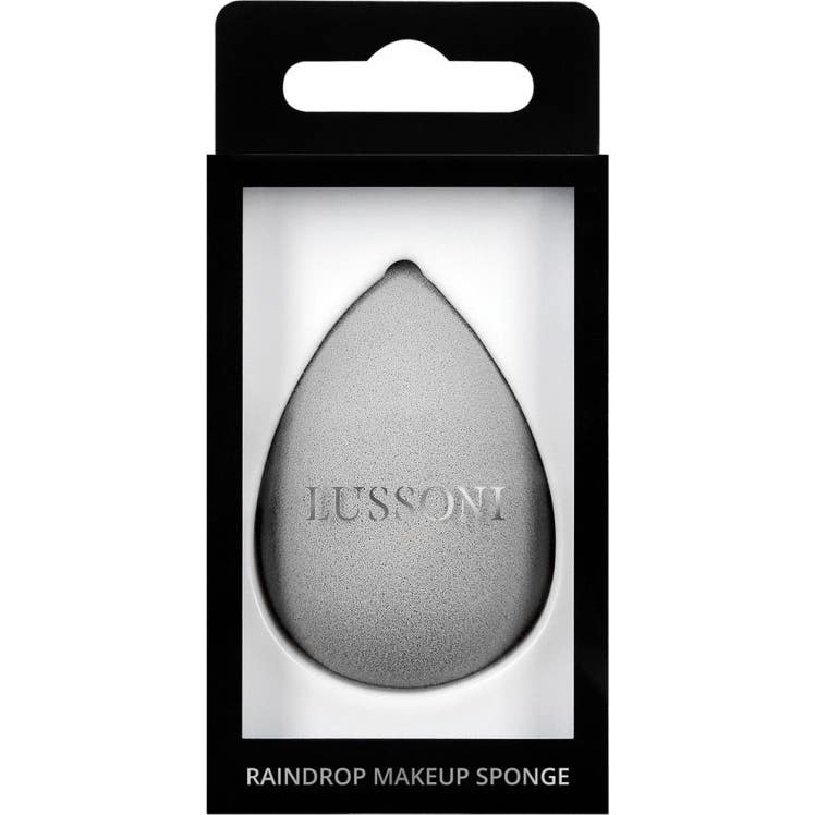 Lussoni Raindrop Makeup Sponge Gray 1 ud