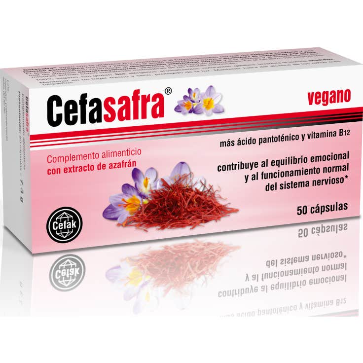 Cefak Cefasafra 50 cápsulas